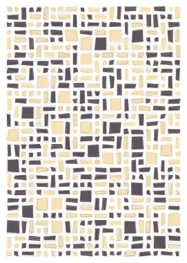 Ofset Quad üretken sanat arkaplan çizimi