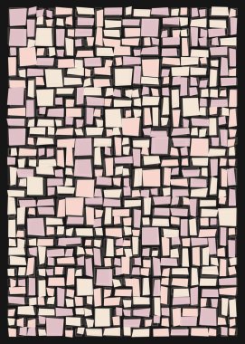 Ofset Quads üretken sanat arkaplanı 