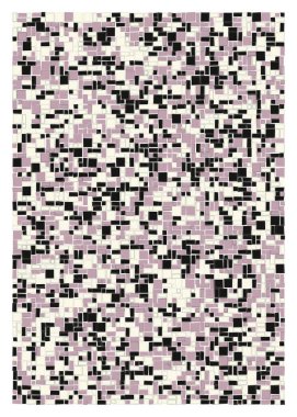 Dengeli dörtlü, üretken arkaplan illüstrasyonu