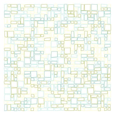 Ofset Quad üretken sanat arkaplan çizimi