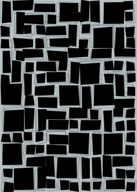 Dikdörtgenli soyut geometrik desen. Vektör illüstrasyonu 