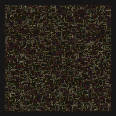 Ofset Quad üretken sanat arkaplan çizimi