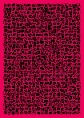 Ofset Quad üretken sanat arkaplan çizimi