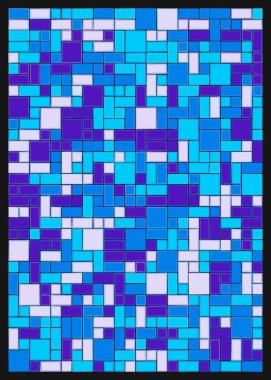 Soyut dörtlü, vektör illüstrasyon tasarımı