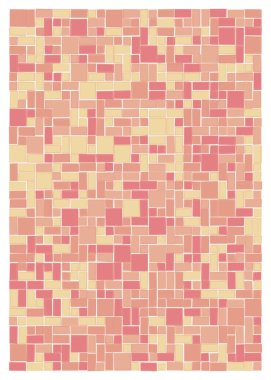 Ofset Quad üretken sanat arkaplan çizimi