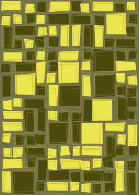 Ofset Quad üretken sanat arkaplan çizimi