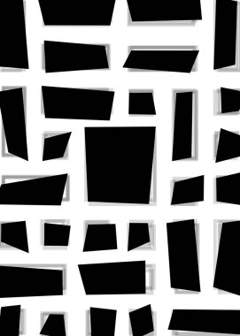 Ofset Quad üretken sanat arkaplan çizimi