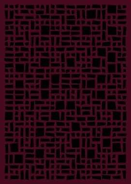 Ofset Quad üretken sanat arkaplan çizimi