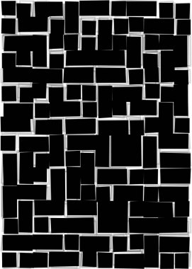 Ofset Quad üretken sanat arkaplan çizimi