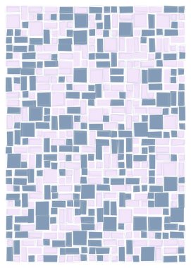 Dikdörtgenli soyut geometrik desen. Vektör illüstrasyonu 