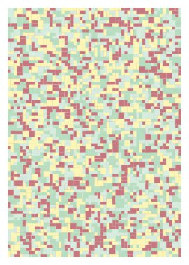 Dikdörtgenli soyut geometrik desen. Vektör illüstrasyonu 