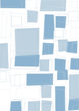 Ofset Quad üretken sanat arkaplan çizimi