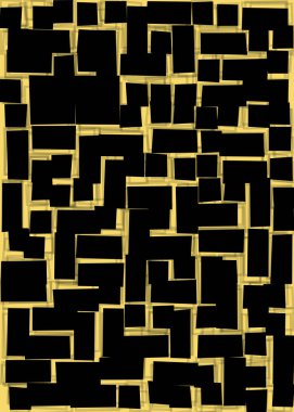 Dengeli dörtlü, üretken arkaplan illüstrasyonu