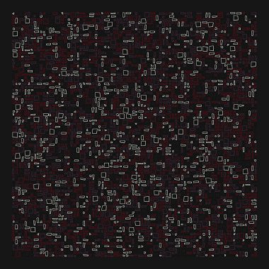 Ofset Quads üretken sanat arkaplanı 