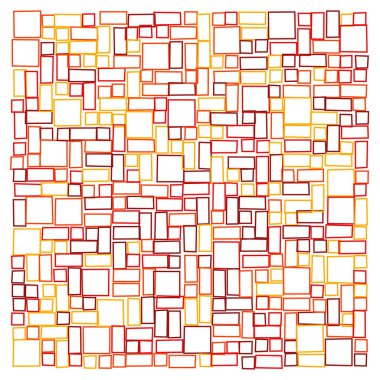 Ofset Quad üretken sanat arkaplan çizimi