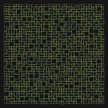 Ofset Quad üretken sanat arkaplan çizimi