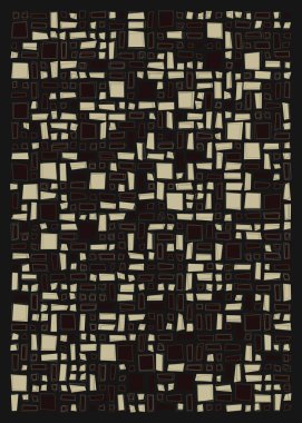 Dengeli dörtlü, üretken arkaplan illüstrasyonu