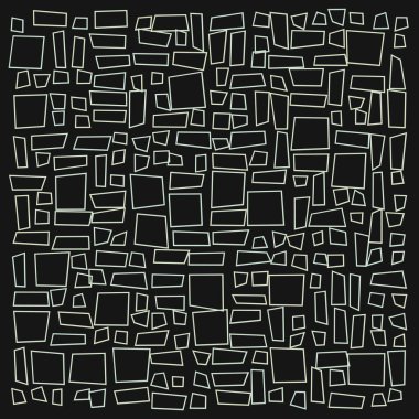 Ofset Quad üretken sanat arkaplan çizimi