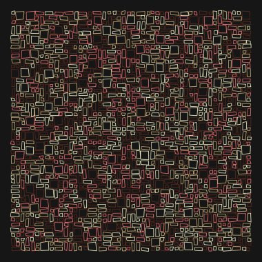 Dikdörtgenli soyut geometrik desen. Vektör illüstrasyonu 