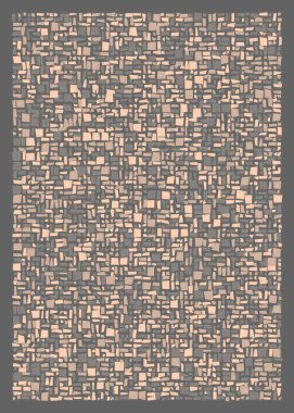 Dikdörtgenli soyut geometrik desen. Vektör illüstrasyonu 