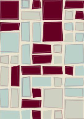 Dengeli dörtlü, üretken arkaplan illüstrasyonu