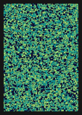 Soyut dörtlü, vektör illüstrasyon tasarımı