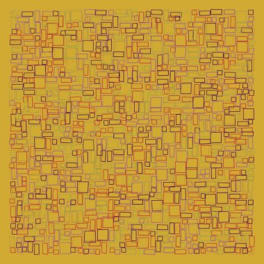 Ofset Quad üretken sanat arkaplan çizimi