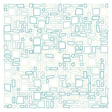 Dikdörtgenli soyut geometrik desen. Vektör illüstrasyonu 