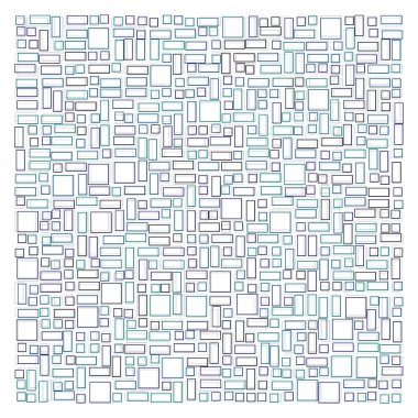 Ofset Quad üretken sanat arkaplan çizimi