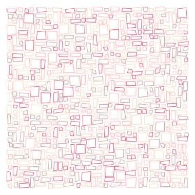 Dikdörtgenli soyut geometrik desen. Vektör illüstrasyonu 