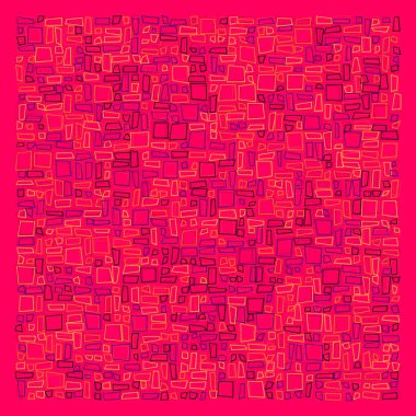 Ofset Quad üretken sanat arkaplan çizimi