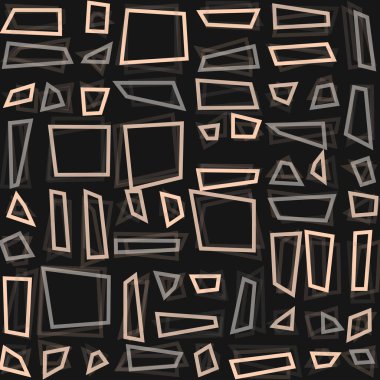 Dikdörtgenli soyut geometrik desen. Vektör illüstrasyonu 