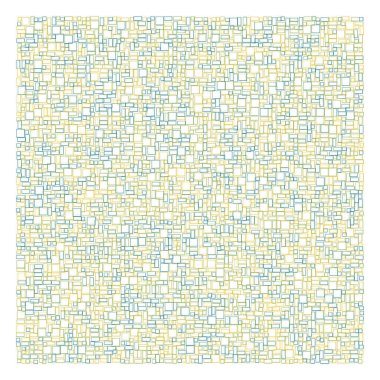 Ofset Quad üretken sanat arkaplan çizimi