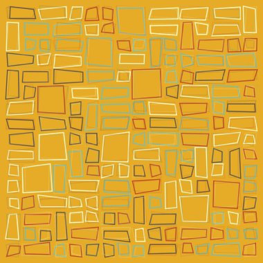 Ofset Quad üretken sanat arkaplan çizimi