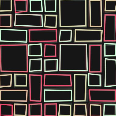 Ofset Quad üretken sanat arkaplan çizimi