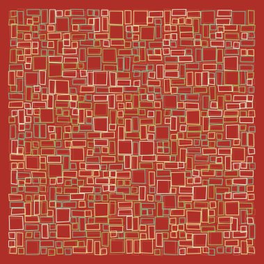 Ofset Quads üretken sanat arkaplanı 