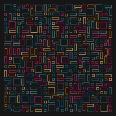 Ofset Quads üretken sanat arkaplanı 