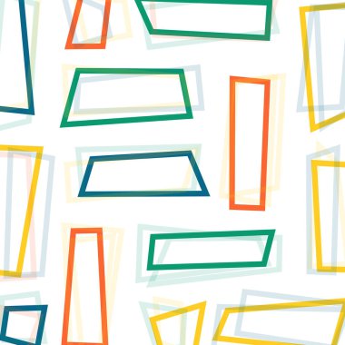 Ofset Quad üretken sanat arkaplan çizimi