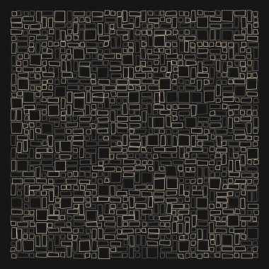 Ofset Quad üretken sanat arkaplan çizimi