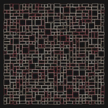 Ofset Quad üretken sanat arkaplan çizimi