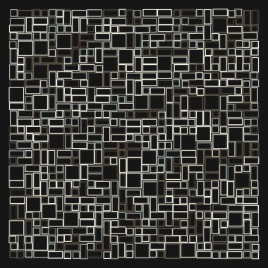 Ofset Quad üretken sanat arkaplan çizimi