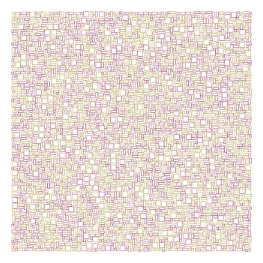 Dikdörtgenli soyut geometrik desen. Vektör illüstrasyonu 