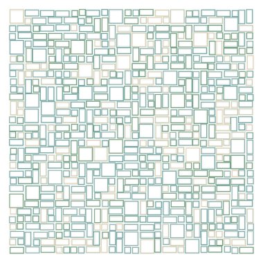 Dikdörtgenli soyut geometrik desen. Vektör illüstrasyonu 