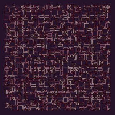 Ofset Quad üretken sanat arkaplan çizimi