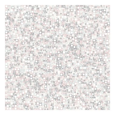 Ofset Quad üretken sanat arkaplan çizimi