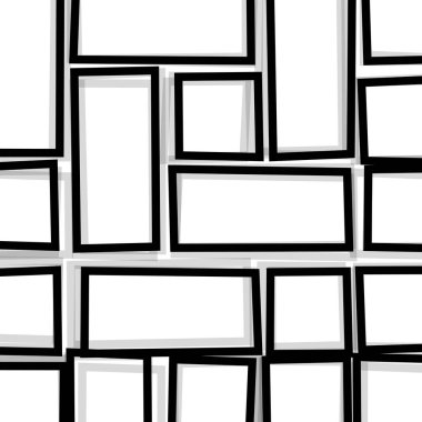 Ofset Quad üretken sanat arkaplan çizimi