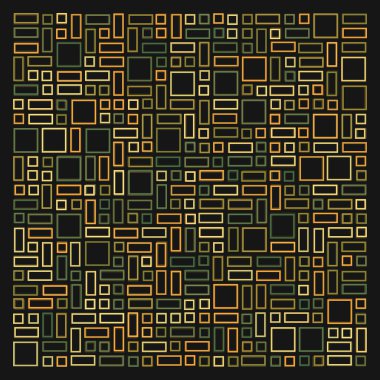 Ofset Quads üretken sanat arkaplanı 