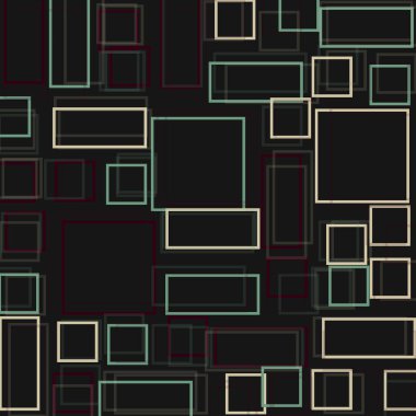 Ofset Quad üretken sanat arkaplan çizimi