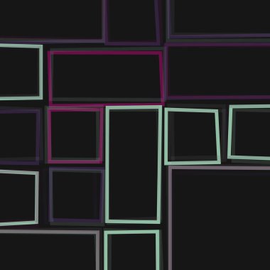 Ofset Quads üretken sanat arkaplanı 