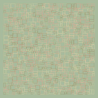 Dikdörtgenli soyut geometrik desen. Vektör illüstrasyonu 